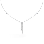 Load image into Gallery viewer, Dazzling Drops Necklace | Wedding Diamond Necklace
