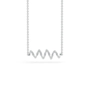 Wavelet Pendant | Diamond Pendant For Women