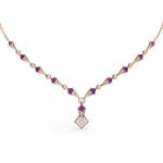 Load image into Gallery viewer, Radiant Amethyst Necklace
