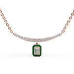 Load image into Gallery viewer, Diamond Arc Pendant
