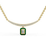 Load image into Gallery viewer, Diamond Arc Pendant
