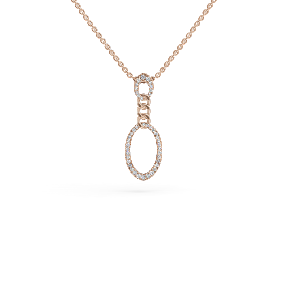 Ora  925 Sterling Silver Lab Grown Diamond Pendant