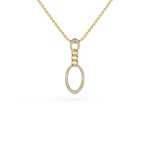 Load image into Gallery viewer, Ora  925 Sterling Silver Lab Grown Diamond Pendant
