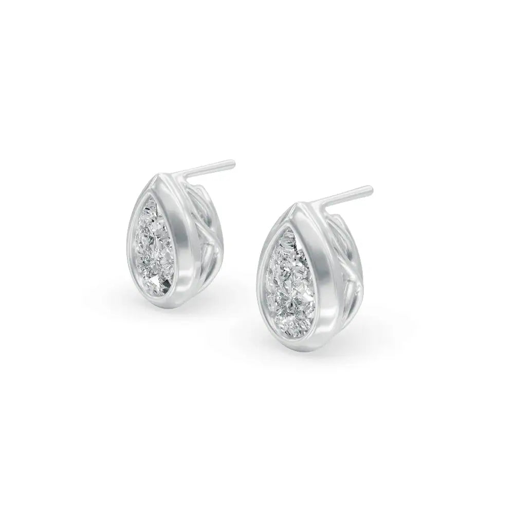 Pear Diamond Studs