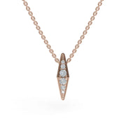 Sitara 925 Sterling Silver Lab Grown Diamond Pendant.