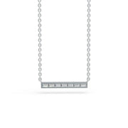 Bar Pendant | Diamond Pendant