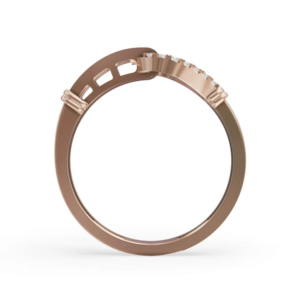 Modern Baguette Diamond Ring