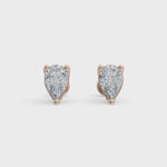 Load and play video in Gallery viewer, Classic Pear Studs | Diamond Stud Earrings | Diamond Stud Earrings For Women | Opa Diamond
