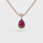 Load and play video in Gallery viewer, Tiny Blush Pendant

