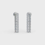 Load and play video in Gallery viewer, Bar Diamond Earrings | Diamond Earrings | Diamond Stud Earrings | Opa Diamond
