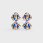 Load and play video in Gallery viewer, Indigo Blossom Earrings
