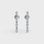 Load and play video in Gallery viewer, Alternate Bar Diamond Earring | Diamond Earring | Earrings For Everyday
