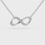 Load and play video in Gallery viewer, Infinity Pendant | Meaningful Gifts For Her | Infinity Diamond Locket | Opa Diamond
